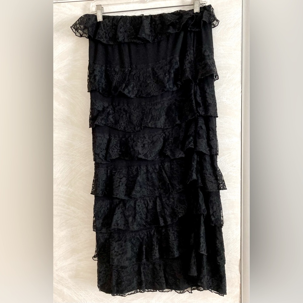 Express strapless dress